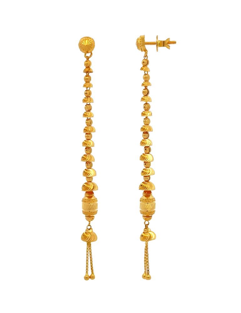 Gold Earrings 22 Karat