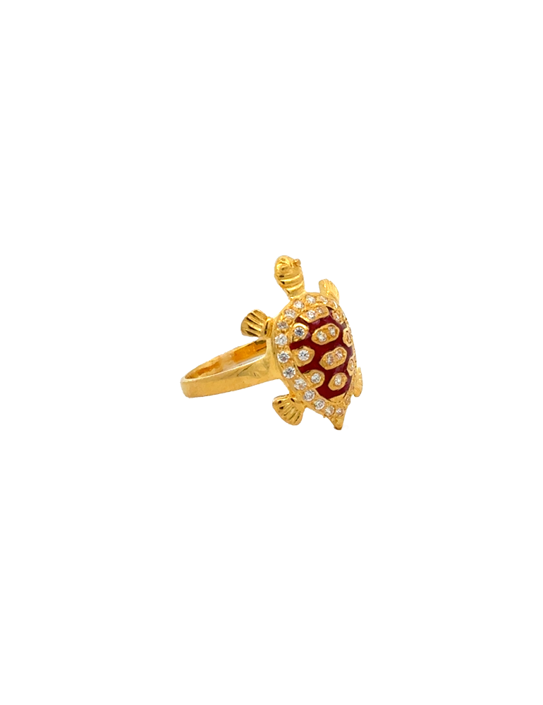 Yellow Gold Ring 22 Karat