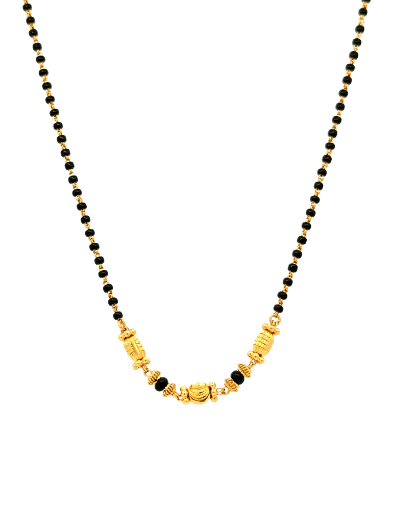 Shubh Bead Mangalsutra - 22 Karat