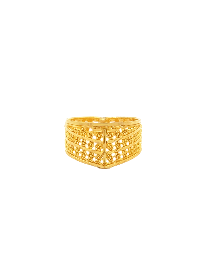 Kavach Heritage Gold Ring - 22 Karat