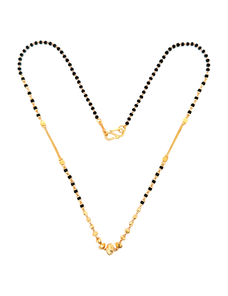 Gold Mangalasutra 22 Karat