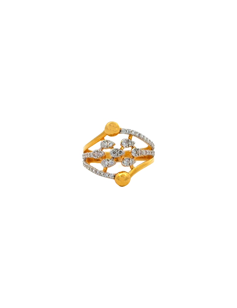 Gold Fashion Rings - Women's 2