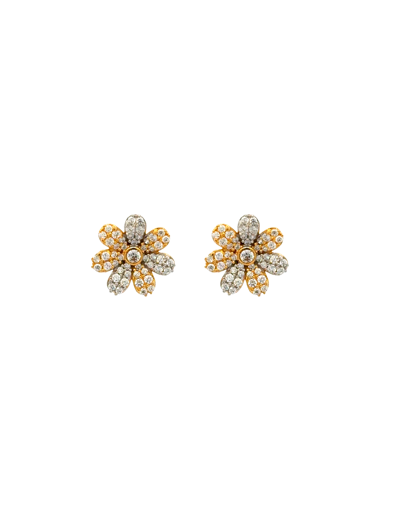 Beautifull Gold Earrings - 22 Kt