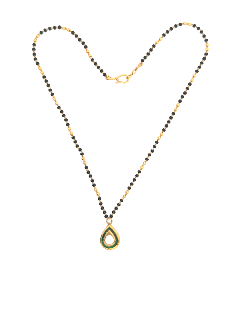 Two Side Gold Mangalsutra 22 Karat