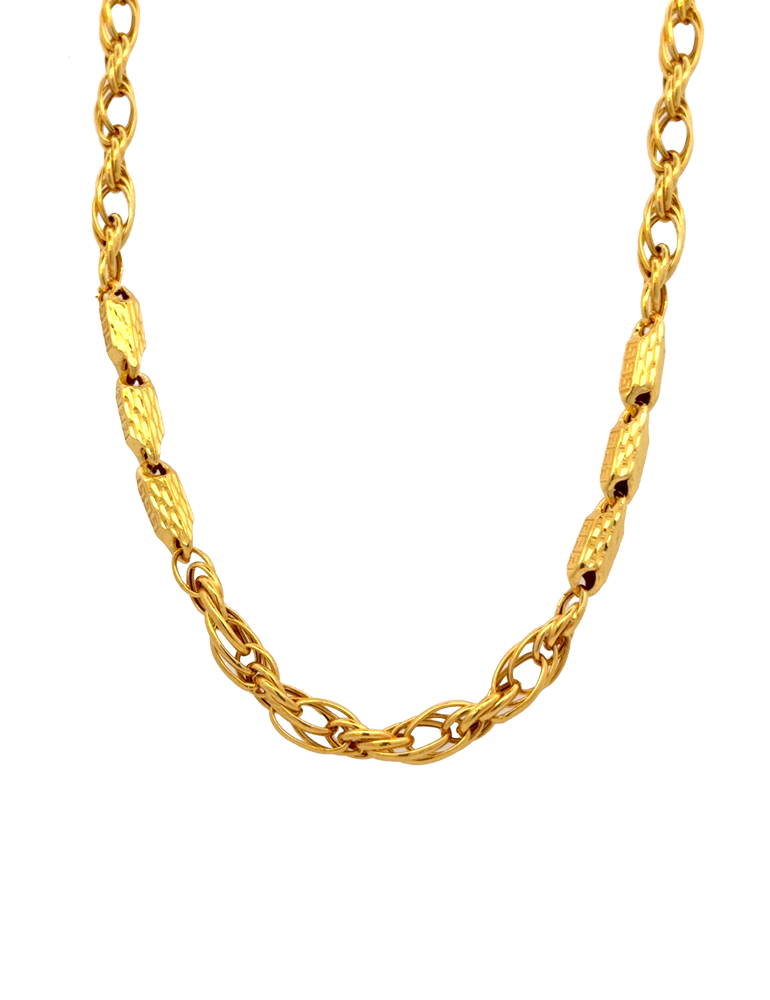 Men's Gold Chain - 22 Karat