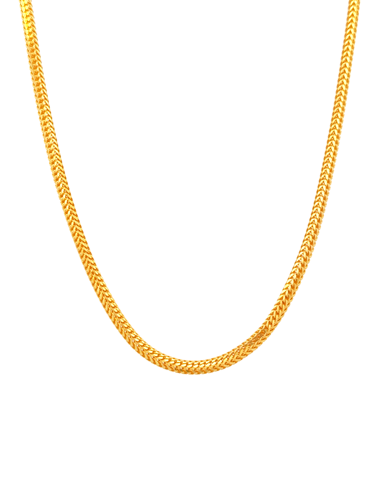 Gold Round Chain - 22 Karat