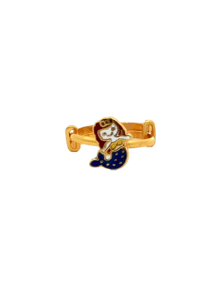 Gold Baby Ring - 22 Karat