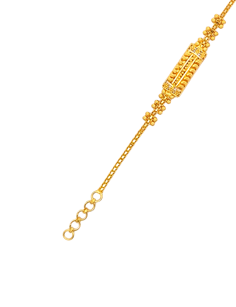 Gold Kid's Bracelet - 22 Karat