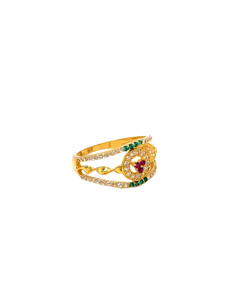 Gold Ladies Ring 22 Karat