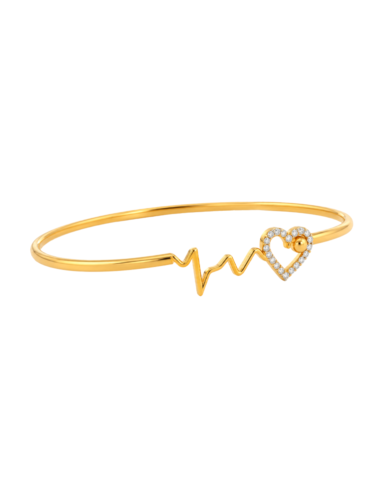 Pulse of Love Gold Bracelet 22KT