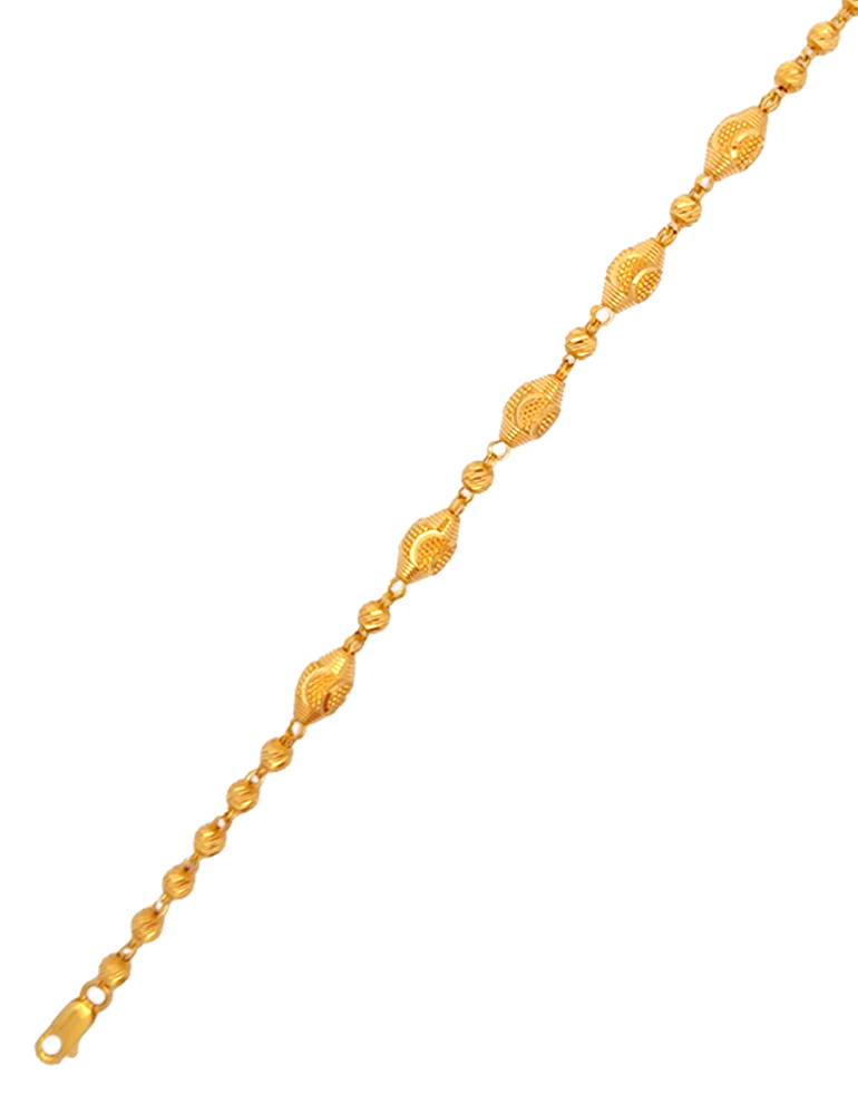 Gold Women's Bracelet - 22 Kt