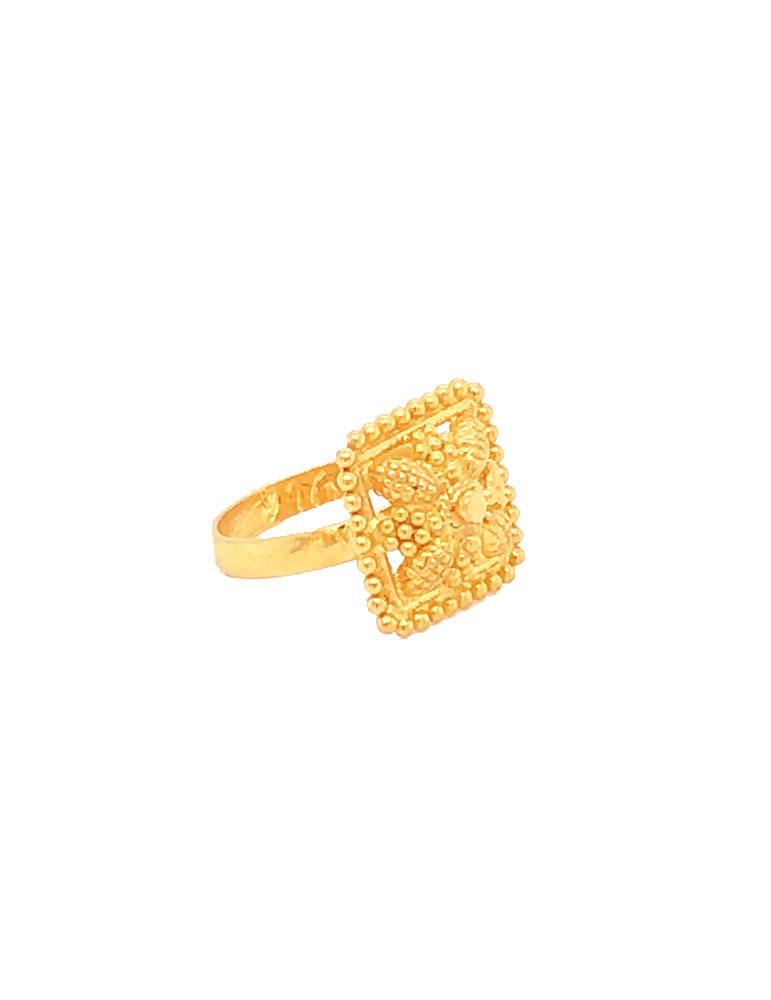 Gold Baby Ring 22 Karat