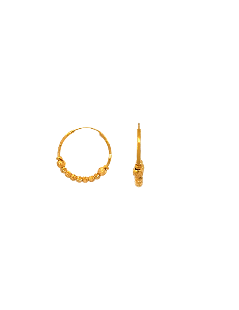 Gold Hoop - 22 Karat