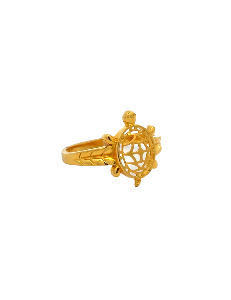 Gold Men's Ring 22 Karat