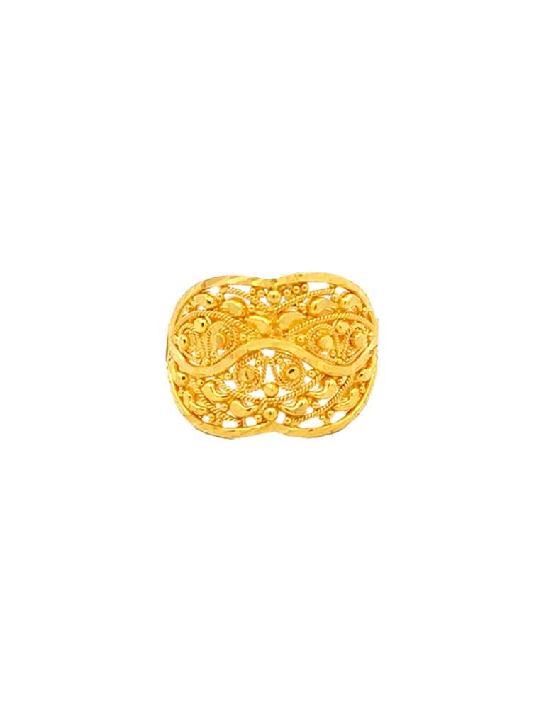 Swarnrekha Heritage Gold Ring 22 Karat