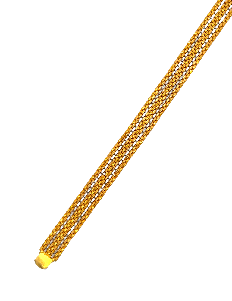 Gold Men's Bracelet 22 Karat