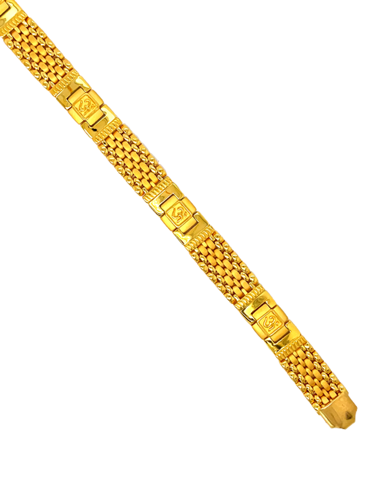 Gold 22 Kt Men's Bracelet