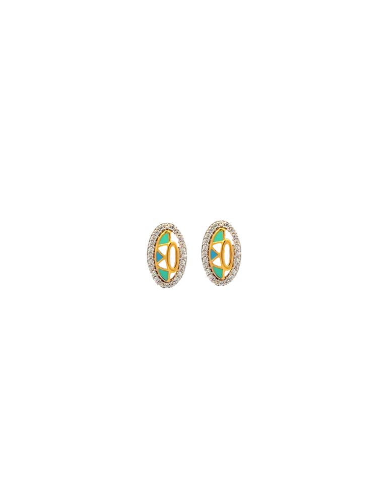 Gold Earrings 22 Karat