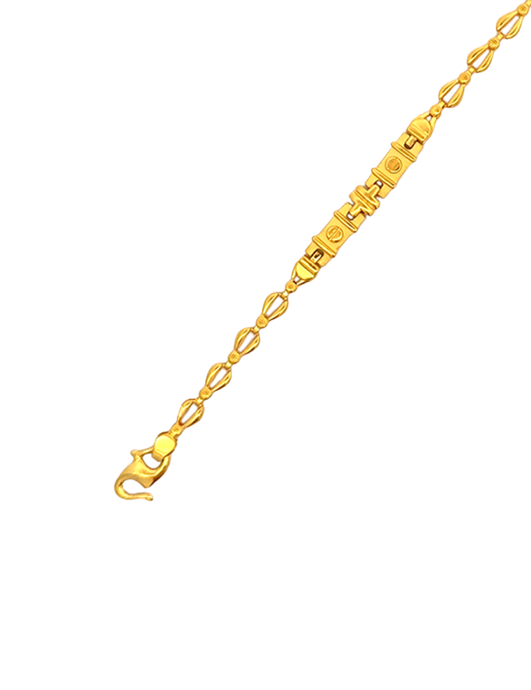 Gold Kid's Bracelet - 22 Karat