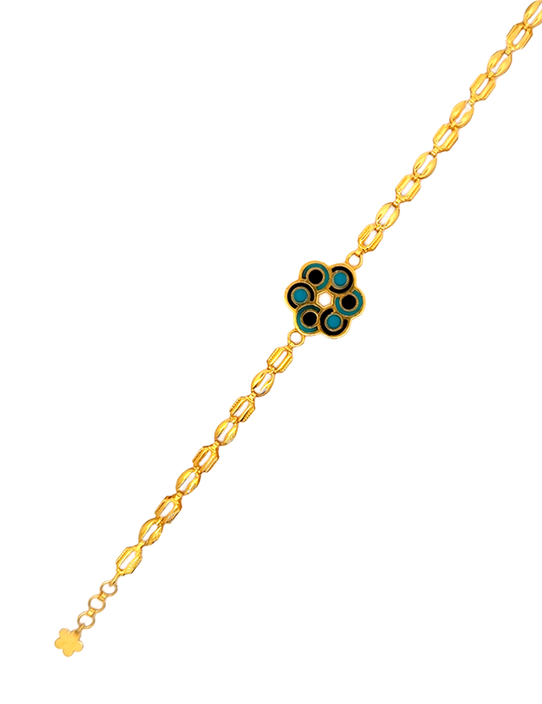 Gold Women's Bracelet - 22 Kt