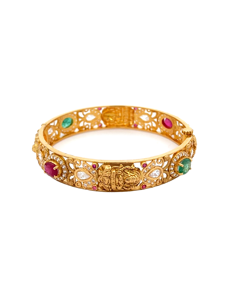 Gold Bangles 22 Karat - Set Of 2