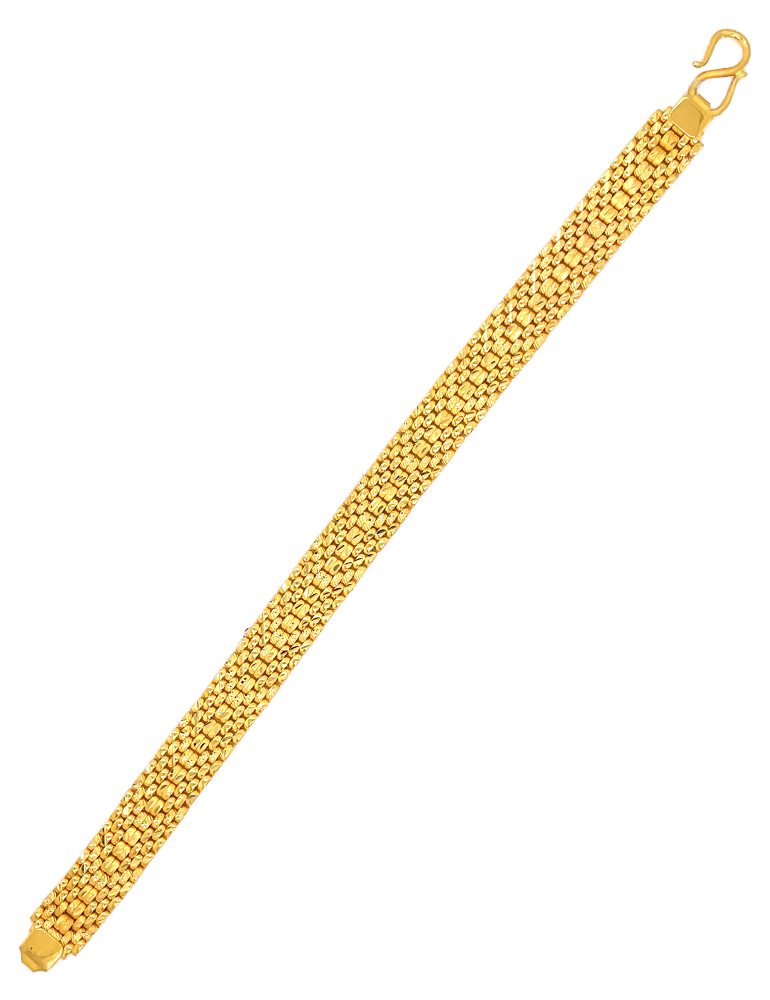 Gold Men's Bracelet 22 Karat