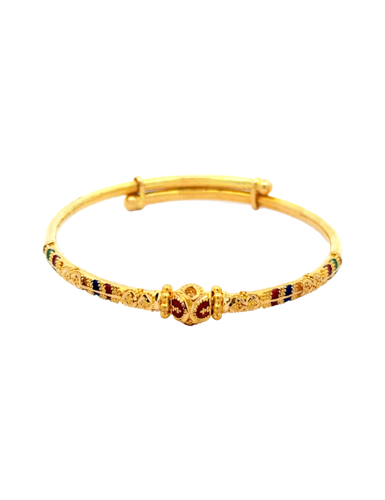 Gold Baby Bangle/ Bracelet 22 Karat