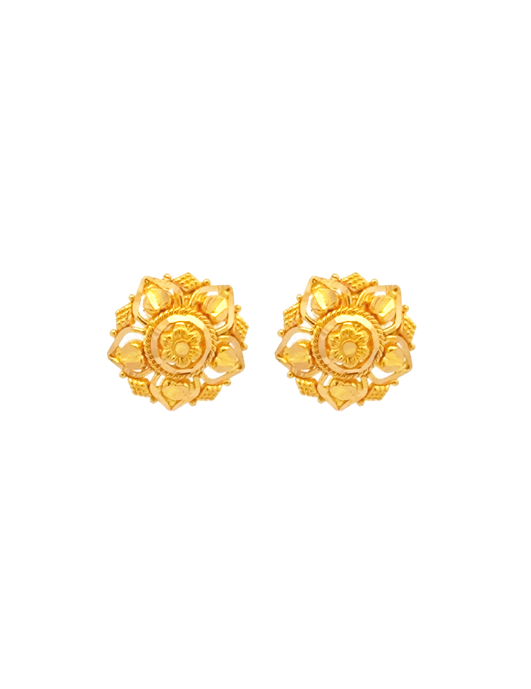 Gold Earrings 22 Karat