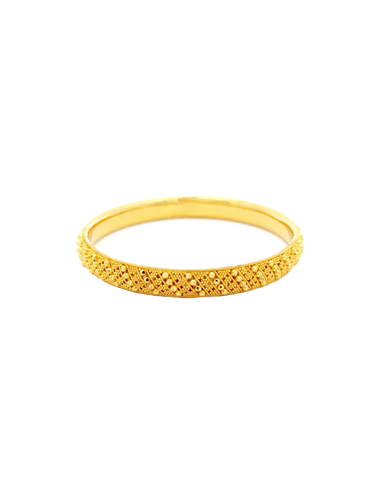 Gold Bangles 22kt - Set of 2