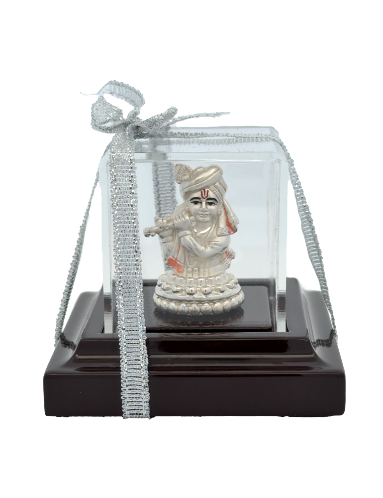 Lord Krishna Idol (999 Fine Silver)