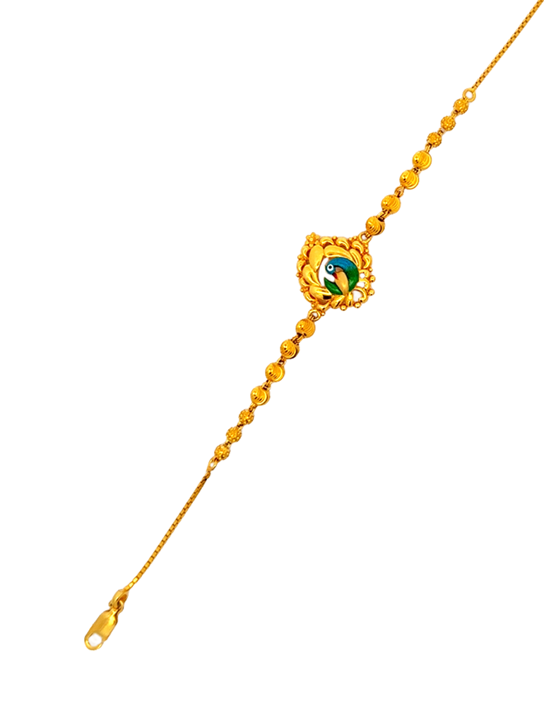 Gold Women's Bracelet - 22 Kt
