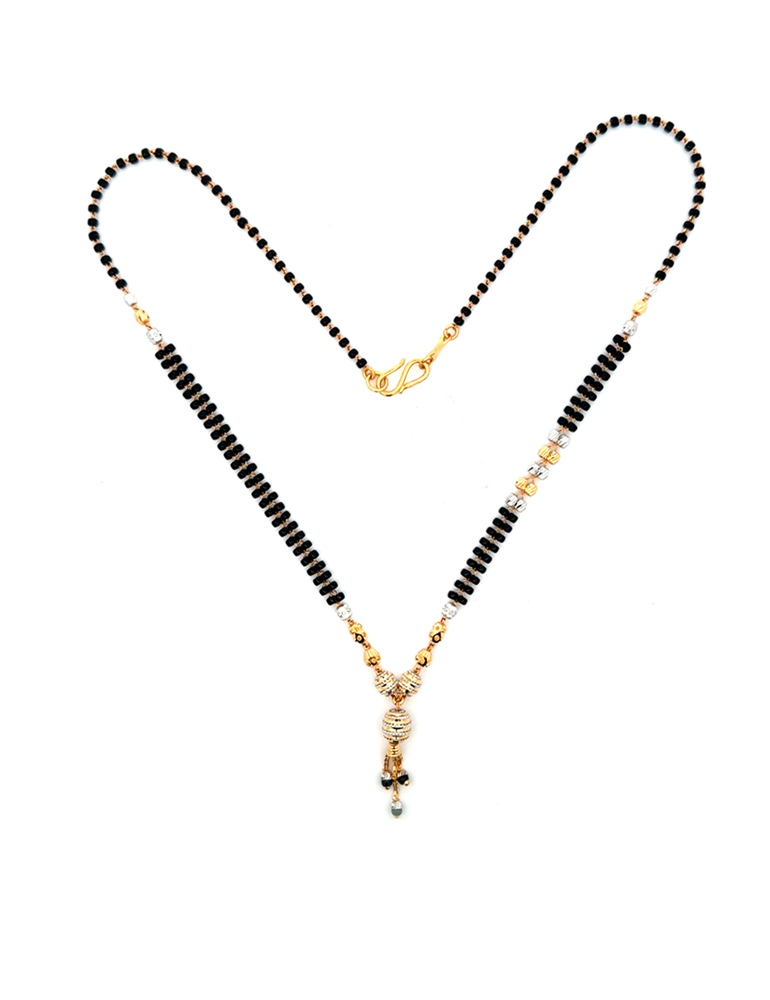 Ladies Gold Mangalsutra - 22 Karat