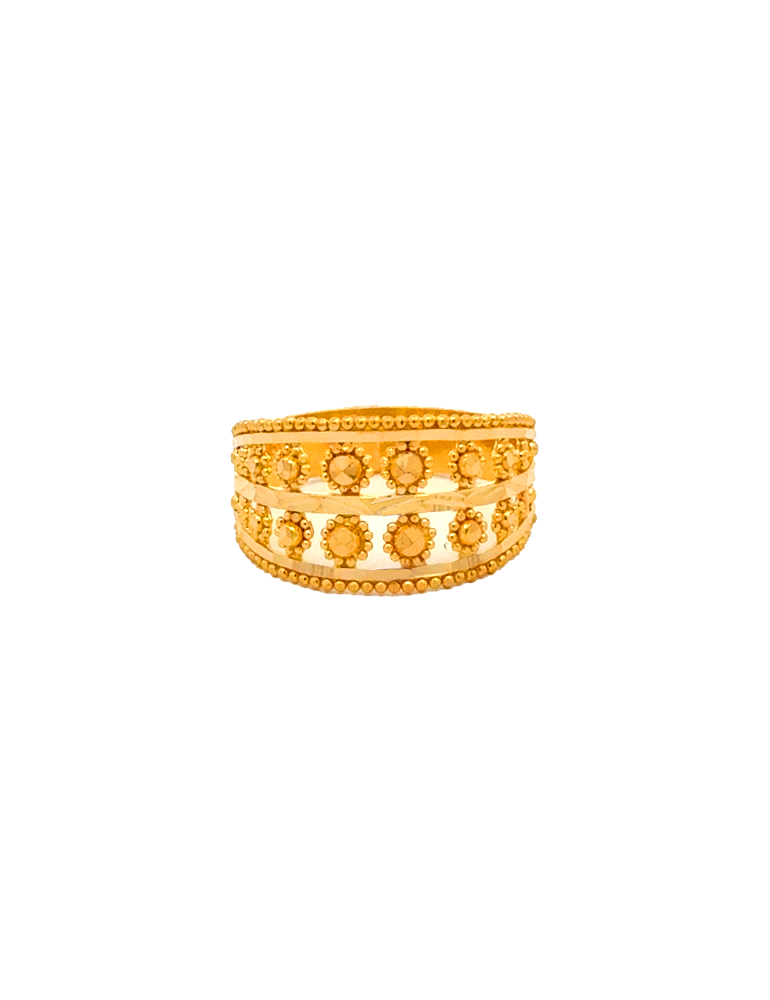 Gold Ladies Ring 22 Karat