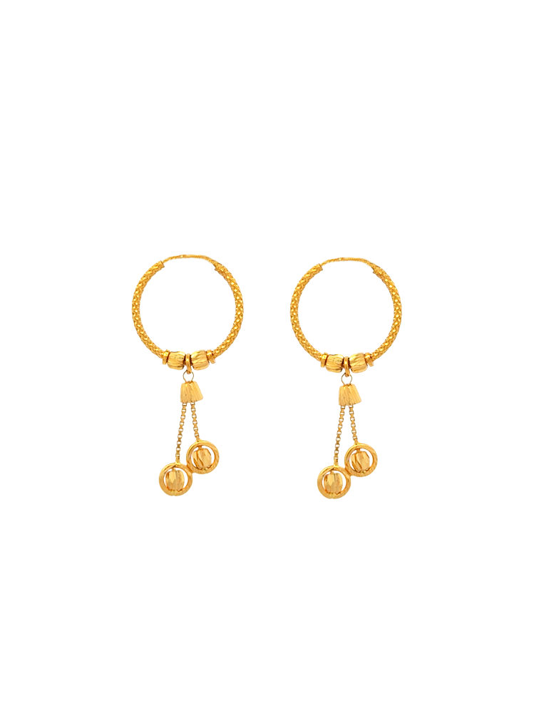 Gold Hoop 22 Karat