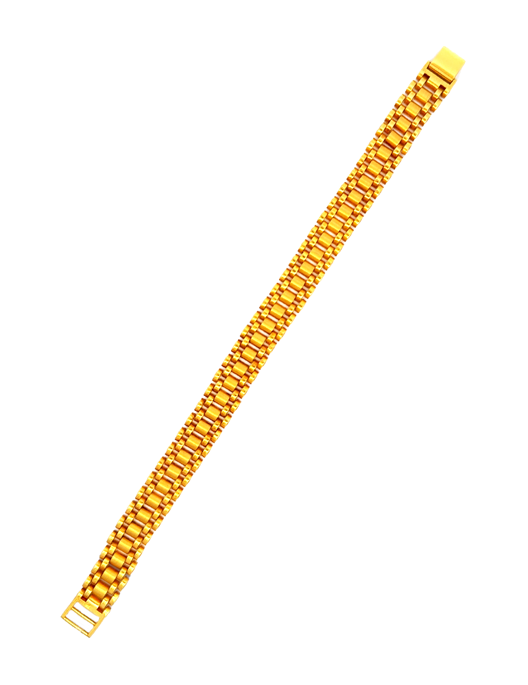 Gold Men's Bracelet 22 Karat