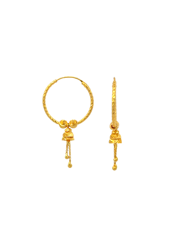 Gold Hoop - 22 Karat