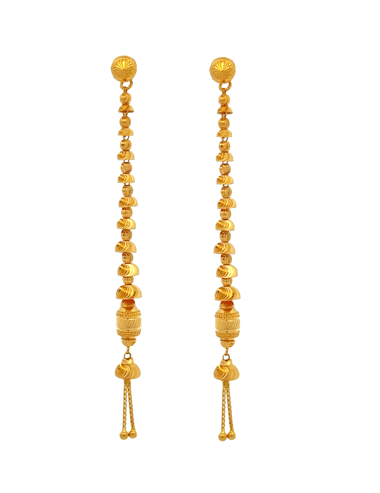 Gold Earrings 22 Karat