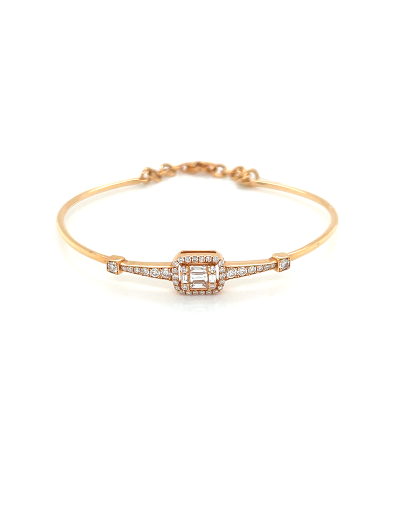 Diamond Bangle Bracelet 18 Karat