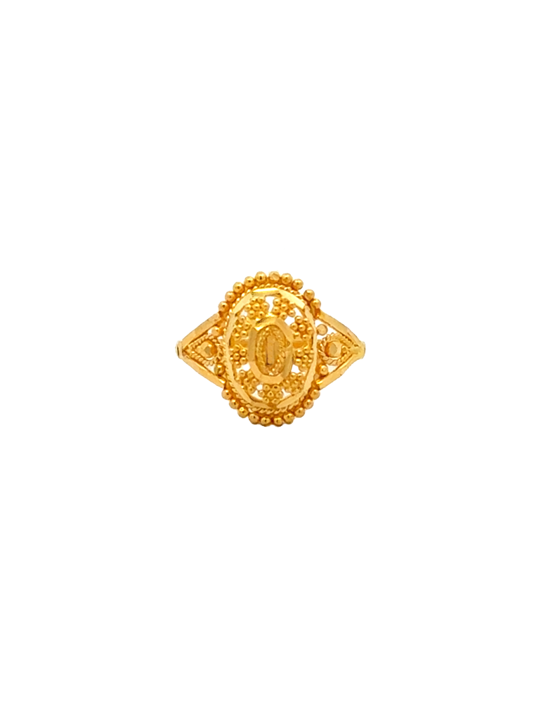 Gold Baby Ring 22 Karat