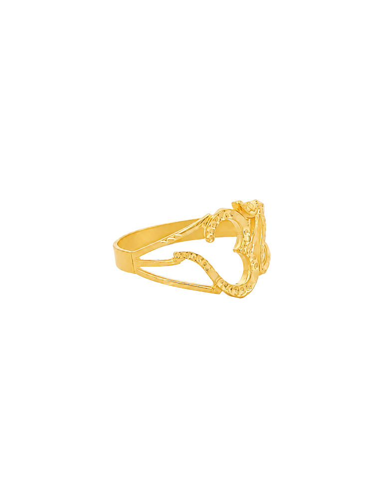 Omkara Gold Ring - 22 Karat