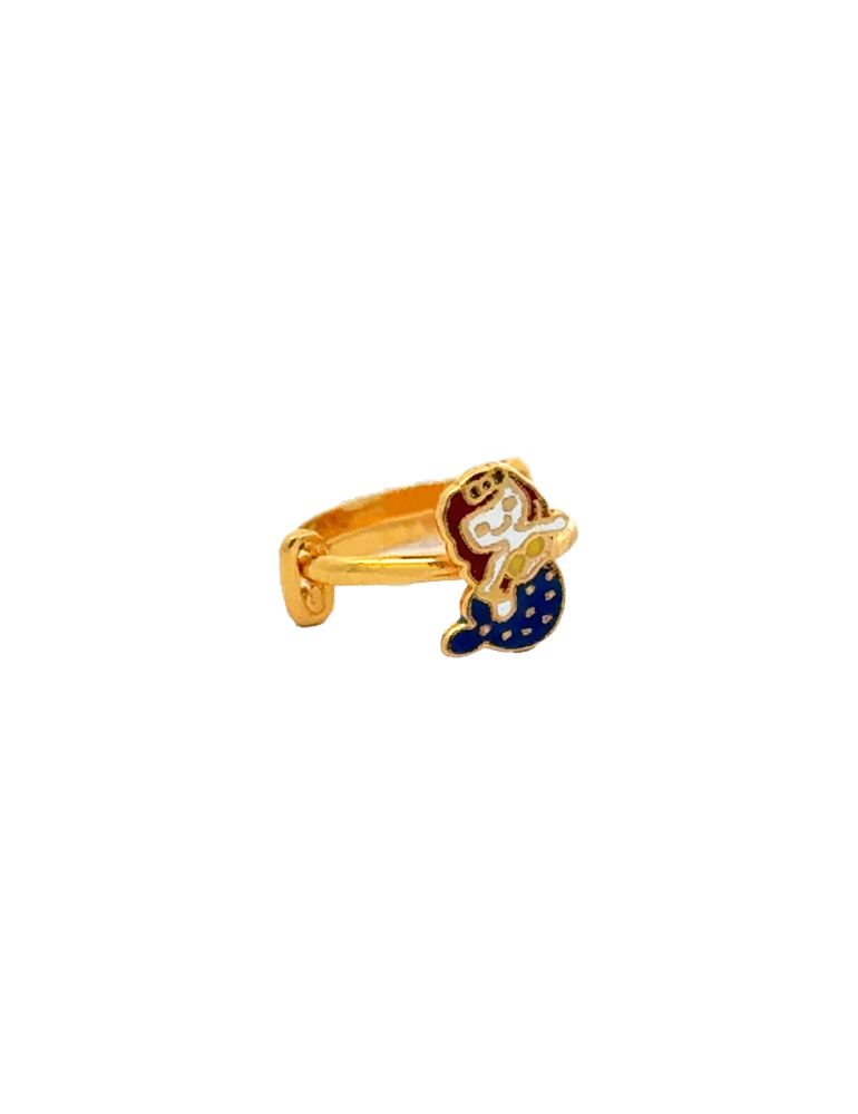 Gold Baby Ring - 22 Karat