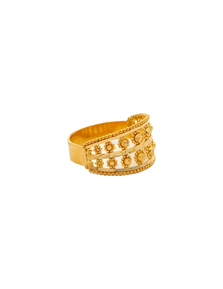 Gold Ladies Ring 22 Karat
