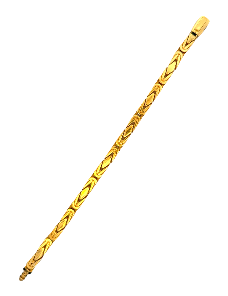 Gold Men's Bracelet 22 Karat
