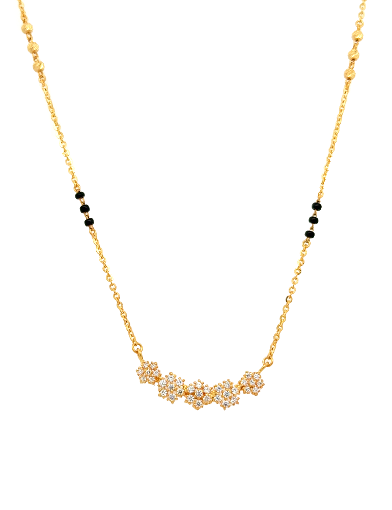 Twilight Charm Mangalsutra - 22 Karat