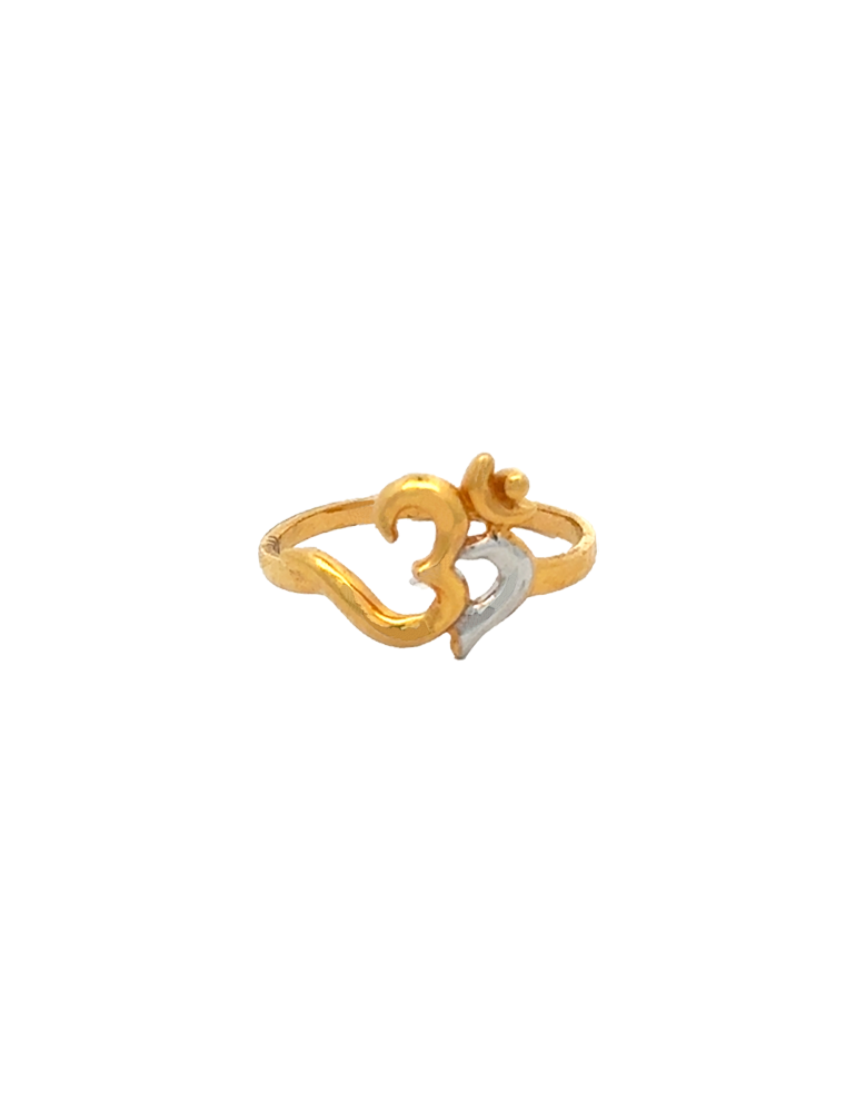 Gold Baby Ring 22 Karat