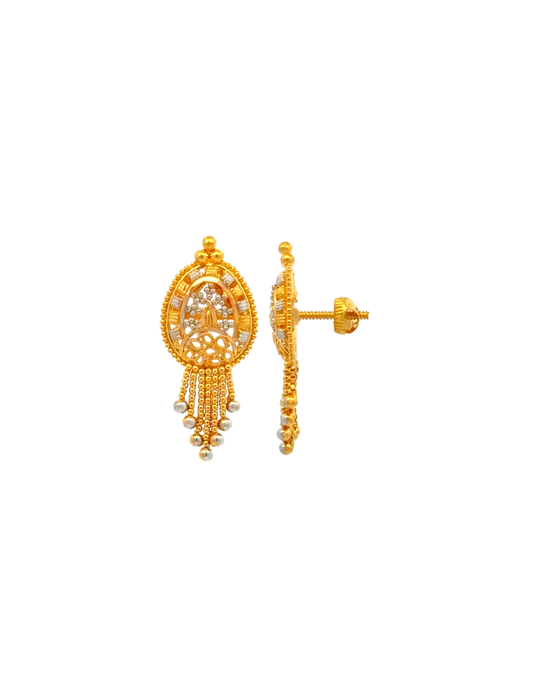 Gold Earring - 22 Karat
