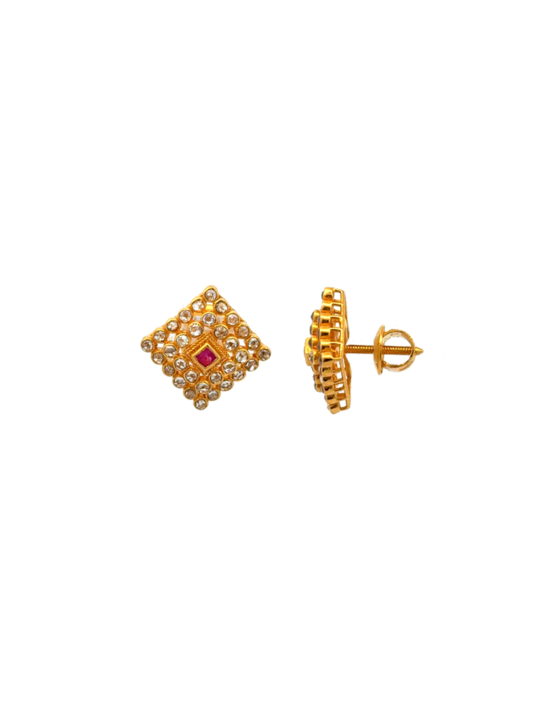 Gold Earrings 22 Karat