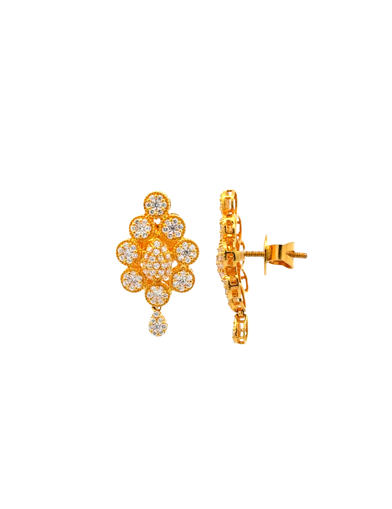 Gold Earrings 22 Karat