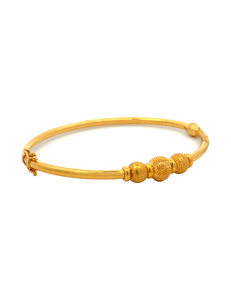 Gold Bangle Bracelet 22 Karat