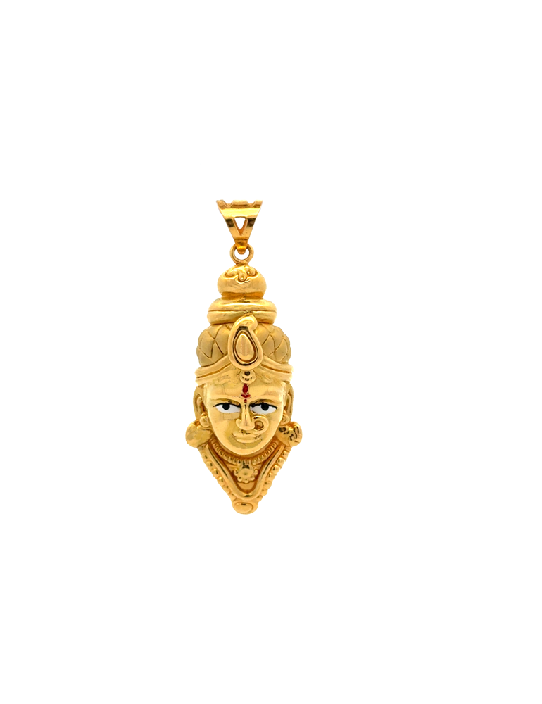 Gold VaraLakshmi Pendant 22 Karat